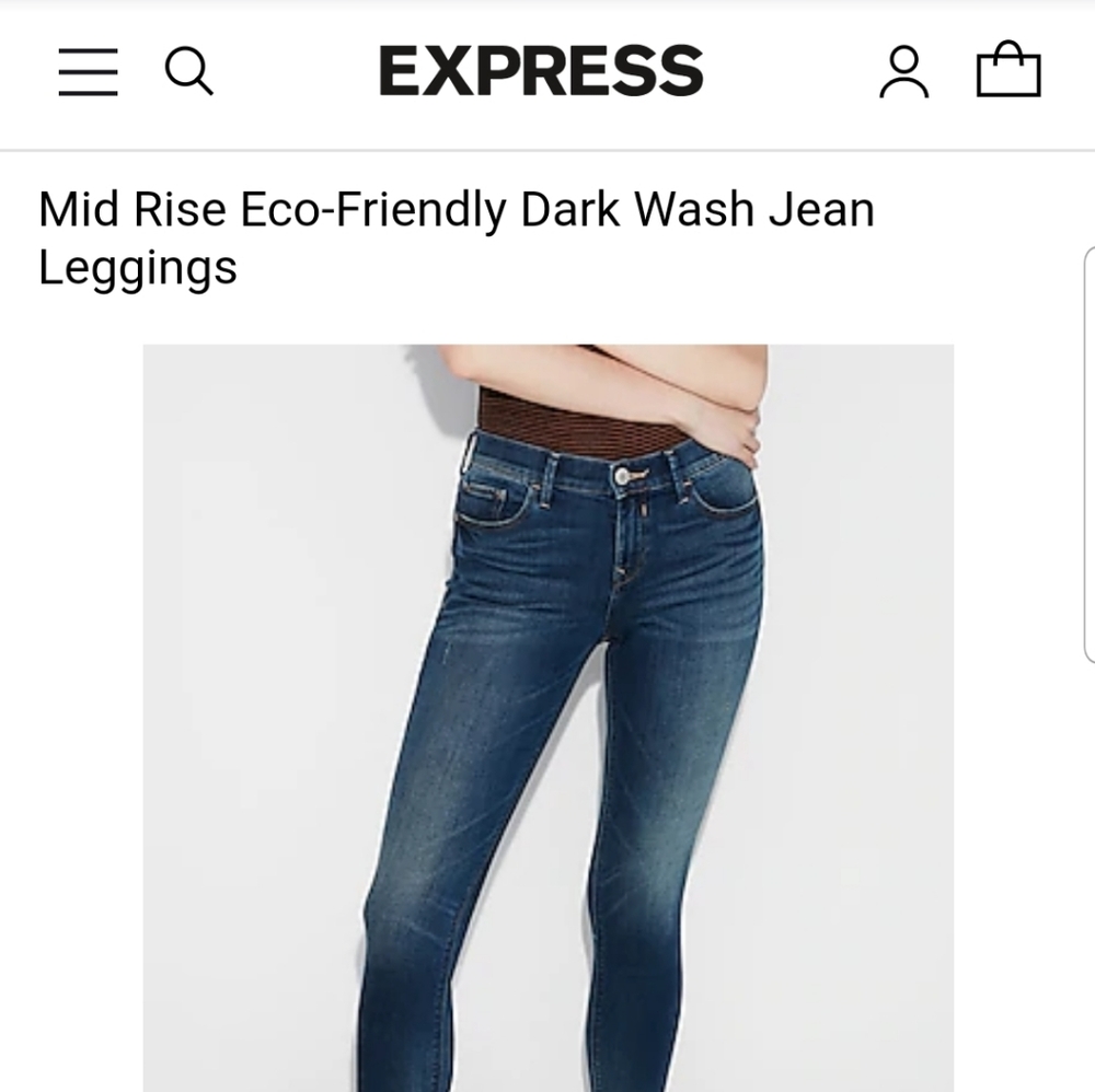 Brand new with tags Express Jean Leggings